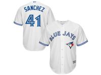 Aaron Sanchez Toronto Blue Jays Majestic Official Cool Base Player Jersey - White