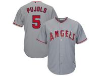 Albert Pujols Los Angeles Angels of Anaheim Majestic 2015 Cool Base Player Jersey - Gray