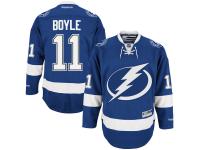 Brian Boyle Tampa Bay Lightning Reebok Home Premier Jersey C Royal Blue