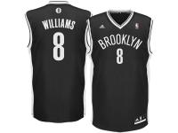 Deron Williams Brooklyn Nets adidas Replica Road Jersey - Black