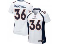 Game Women's Trey Marshall Denver Broncos Nike Jersey - White