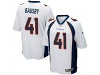 Game Youth De'Vante Bausby Denver Broncos Nike Jersey - White