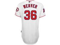 Jered Weaver Los Angeles Angels of Anaheim Majestic 6300 Player Authentic Jersey - White