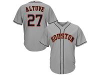 Jose Altuve Houston Astros Majestic 2015 Cool Base Player Jersey - Gray
