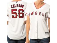 Kole Calhoun Los Angeles Angels of Anaheim Majestic Women's 2015 Cool Base Player Jersey - White