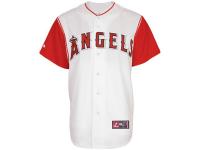 Majestic Los Angeles Angels of Anaheim White Replica Baseball Jersey