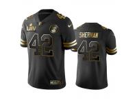 Men Anthony Sherman Chiefs Black Super Bowl LIV Golden Edition Jersey