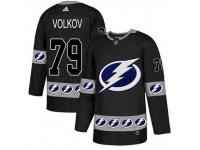 Men Black Alexander Volkov Tampa Bay Lightning Jersey