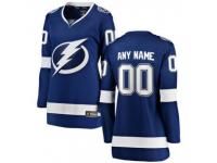 Men Blue Customized Tampa Bay Lightning Jersey