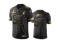 Men Chris Jones Chiefs Black Super Bowl LIV Golden Edition Jersey