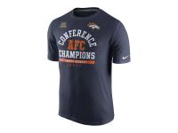Men Denver Broncos Nike 2015 AFC Conference Champions Arch Legend T-Shirt - Navy