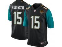 Men Nike NFL Jacksonville Jaguars #15 Allen Robinson Black Game Jersey
