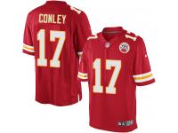 Men Nike NFL Kansas City Chiefs #17 Chris Conley Home Red Limited Jersey