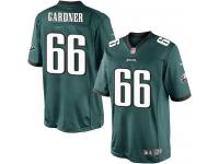 Men Nike NFL Philadelphia Eagles #66 Andrew Gardner Home Midnight Green Limited Jersey