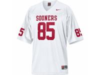 Men Nike Oklahoma Sooners #85 Ryan Bryoles White Authentic NCAA Jersey