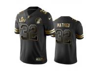 Men Tyrann Mathieu Chiefs Black Super Bowl LIV Golden Edition Jersey
