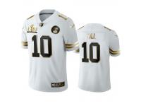 Men Tyreek Hill Chiefs White Super Bowl LIV Golden Edition Jersey
