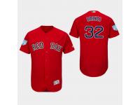 Men's Boston Red Sox 2019 Spring Training Matt Barnes Flex Base Jersey Scarlet