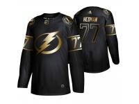Men's Lightning Victor Hedman Black 2019 NHL Golden Edition Jersey