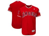 Men's Los Angeles Angels Majestic Scarlet 2018 Mother's Day Alternate Flex Base Team Jersey
