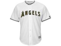 Men's Los Angeles Angels of Anaheim Majestic White 2016 Fashion Memorial Day Cool Base Jersey