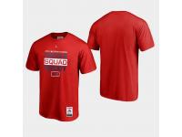 Men's Los Angeles Angels Red Authentic Collection 2019 Spring Training T-Shirt