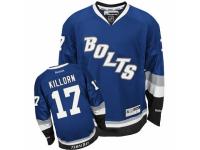 Men's Reebok Tampa Bay Lightning #17 Alex Killorn Premier Blue Third NHL Jersey