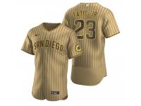 Men's San Diego Padres Fernando Tatis Jr. Nike Tan Brown Alternate Jersey