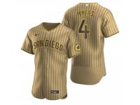Men's San Diego Padres Wil Myers Nike Tan Brown Alternate Jersey