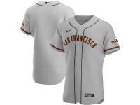 Men's San Francisco Giants Nike Gray Road 2020 Official Team Jersey
