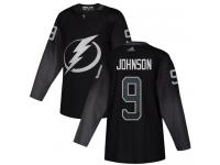 Men's Tampa Bay Lightning #9 Tyler Johnson Black Alternate Authentic Hockey Jersey