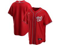 Men's Washington Nationals Nike Red Alternate 2020 Team Jersey