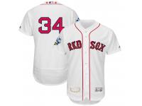 MLB Boston Red Sox #34 David Ortiz Men Majestic 2016 All-Star Authentic Flexbase Collection Jersey - White