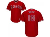 MLB Los Angeles Angels #18 Geovany Soto Men Red Cool Base Jersey
