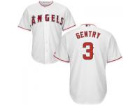 MLB Los Angeles Angels #31 Craig Gentry Men White Cool Base Jersey