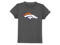 NFL Nike Denver Broncos Sideline Legend Authentic Logo Youth T-Shirt Dark Grey