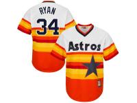 Nolan Ryan Houston Astros Majestic Cool Base Cooperstown Collection Player Jersey - Orange