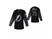 Tampa Bay Lightning Anthony Cirelli #71 Youth Alternate Black Jersey