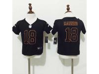Toddlers Nike Denver Broncos #18 Peyton Manning Jersey-Black