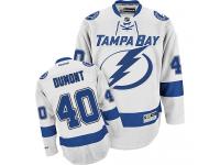 Women's Reebok NHL Tampa Bay Lightning #40 Gabriel Dumont Authentic Away Jersey White Reebok