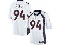 Youth Limited Domata Peko #94 Nike White Road Jersey - NFL Denver Broncos