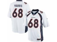 Youth Nike Denver Broncos #68 Ryan Harris White NFL Jersey
