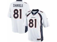 Youth Nike Denver Broncos #81 Owen Daniels White NFL Jersey