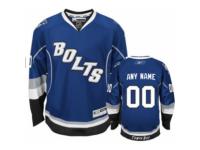 Youth Reebok Tampa Bay Lightning Customized Premier Blue Third NHL Jersey