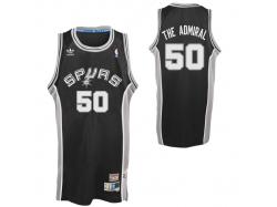 adidas David Robinson San Antonio Spurs Soul Swingman Nickname Jersey - Black