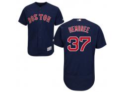 Blue Heath Hembree Men #37 Majestic MLB Boston Red Sox Flexbase Collection Jersey
