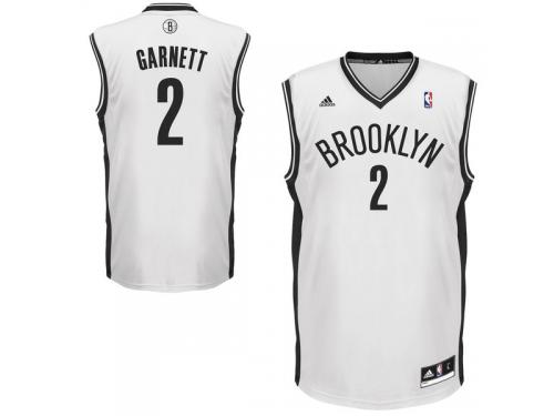 Kevin Garnett Brooklyn Nets adidas Replica Home Jersey - White