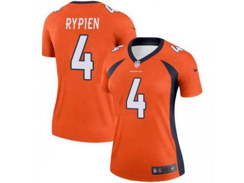 Legend Vapor Untouchable Women's Brett Rypien Denver Broncos Nike Jersey - Orange