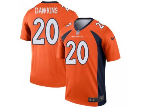 Legend Vapor Untouchable Youth Brian Dawkins Denver Broncos Nike Jersey - Orange