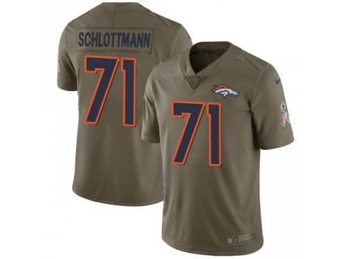 Limited Youth Austin Schlottmann Denver Broncos Nike 2017 Salute to Service Jersey - Green